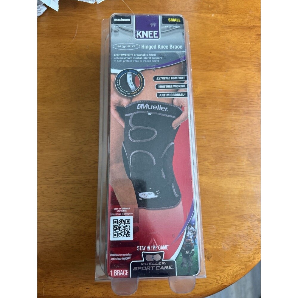 Mueller Hg80 Hinged Knee Brace Maximum Support Size Small New Sealed